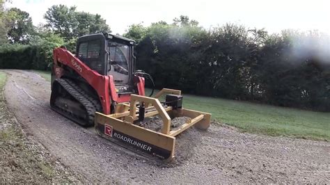 road grader for skid steer|driveway maintainer for skid steer.